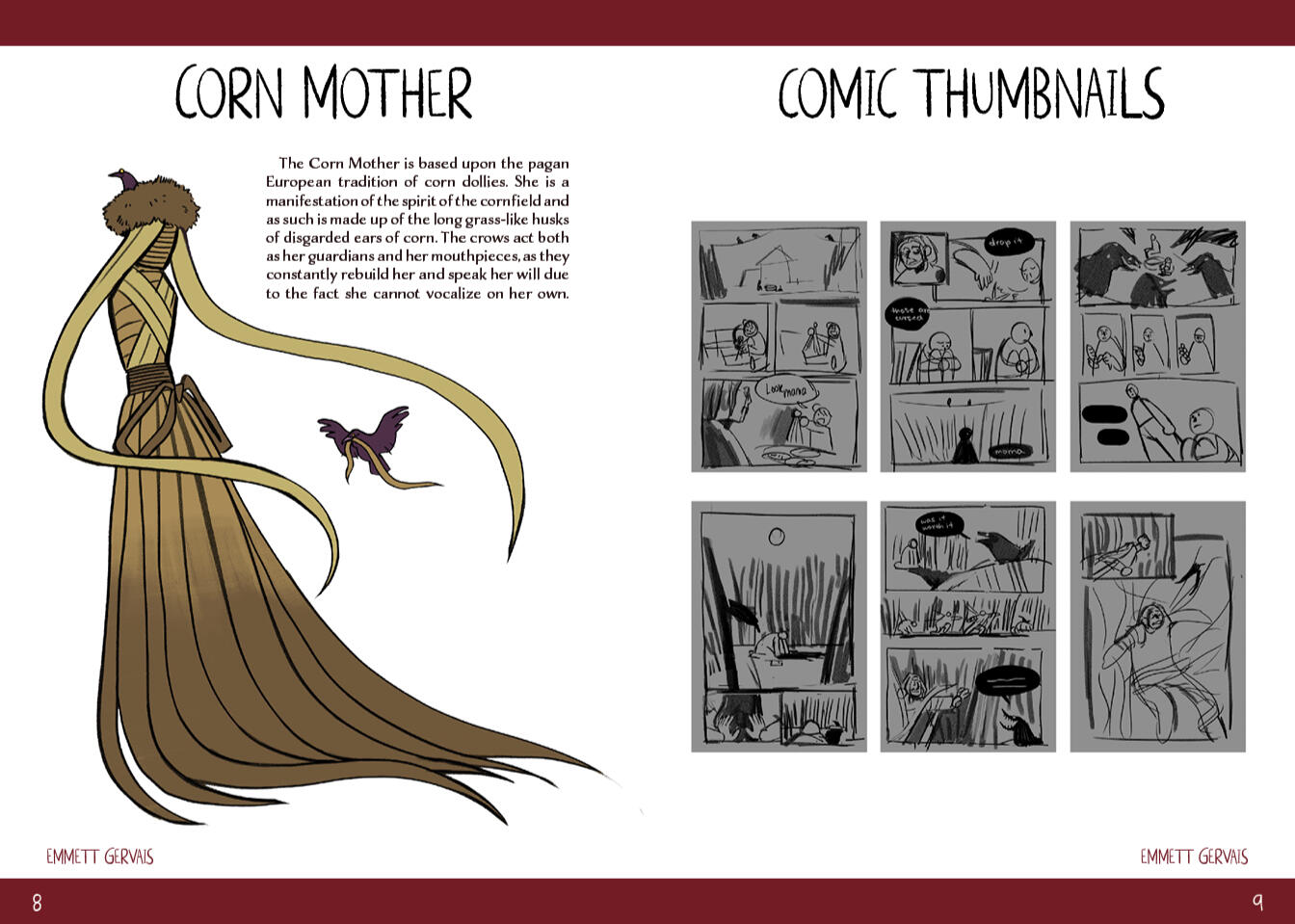 Corn Mother | Comic Thumbnails
